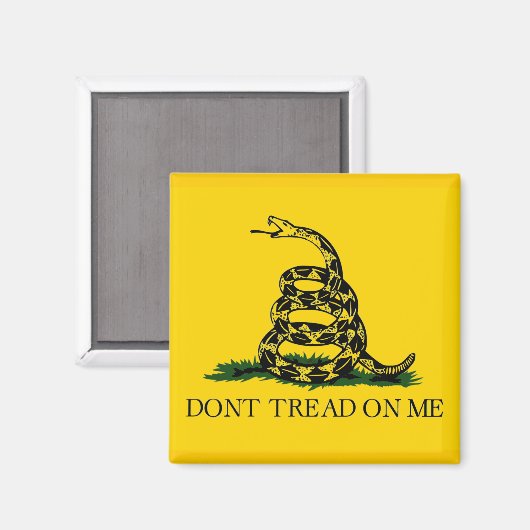 Don't Tread Man Magnet (Vorderseite/Rückseite)