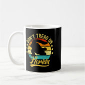 Don't Tread On Florida Alligator Kaffeetasse (Links)