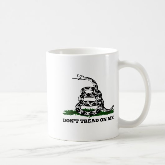 Don't Tread On Me 2nd Amendment Patriotic New Nove Kaffeetasse (Rechts)