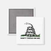 Don't Tread On Me 2nd Amendment Patriotic New Nove Magnet (Vorderseite/Rückseite)