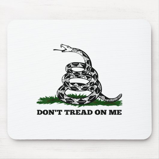 Don't Tread On Me 2nd Amendment Patriotic New Nove Mousepad (Vorne)