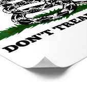 Don't Tread On Me 2nd Amendment Patriotic New Nove Poster (Ecke)