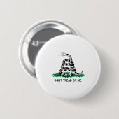 Dont Tread On Me  Button (Vorne & Hinten)
