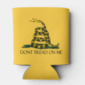 Dont Tread on Me Gadsden Flag Historisches Militär Dosenkühler (Rückseite)