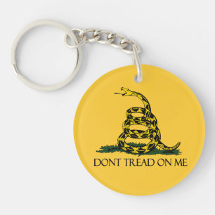 Dont Tread on Me Gadsden Flag Historisches Militär Schlüsselanhänger