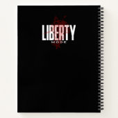 Dont Tread On Me Gadsden Flag Spiral Notebook Notizblock (Rückseite)