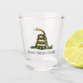 DONT TREAD ON ME Gadsden Snake Schnapsglas