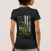 DONT TREAD ON ME Gadsden Snake T-Shirt (Rückseite)