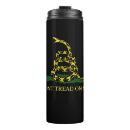 DONT TREAD ON ME Gadsden Snake Thermosbecher