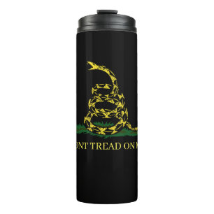 DONT TREAD ON ME Gadsden Snake Thermosbecher