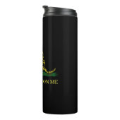 DONT TREAD ON ME Gadsden Snake Thermosbecher (Nach rechts gedreht)