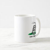 Dont Tread On Me Kaffeetasse (VorderseiteRechts)
