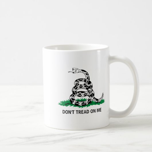 Dont Tread On Me  Kaffeetasse (Rechts)