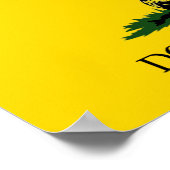 "Don't Tread On Me" - Marine Jack & Gadsden Flag Poster (Ecke)