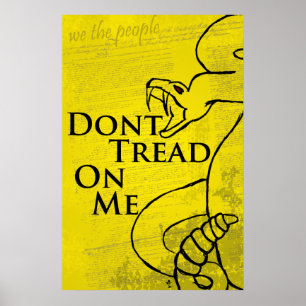 Don't Tread on Me Poster