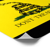 Don't Tread On Me Poster (Ecke)