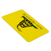DONT TREAD ON ME Rattlesnake Snake Revolution Flag Magnet (Rechte Seite)