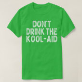Dont trinken die Kool-Hilfe Retro Völker Temple De T-Shirt (Design vorne)