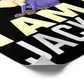 Don't Try Me I Am A Jack Funny Halloween Costume Poster (Ecke)