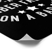 Dont Underestimate A Timber Faller On A Bad Day Fu Poster (Ecke)