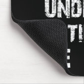 Don't Underestimate Me Funny Quote Gift Mousepad (Ecke)