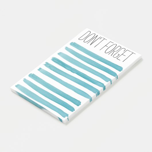 DONT VERGET Note Pad Post-it Klebezettel (angewinkelt)