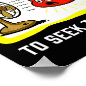 Don't Wait To Seek The Lord Isaiah 55_6 Poster (Ecke)