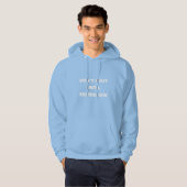 DON'T WAIT UNTIL TOMORROW Motivational Hoodie (Vorne ganz)