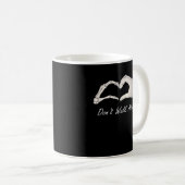 Don't Walk - White Classic - Skeleton Hands Hearts Kaffeetasse (VorderseiteRechts)