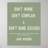 Don't Whine Poster (Vorne)