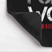 Don't Wish Work For It Great To Insre Motivate Mousepad (Ecke)