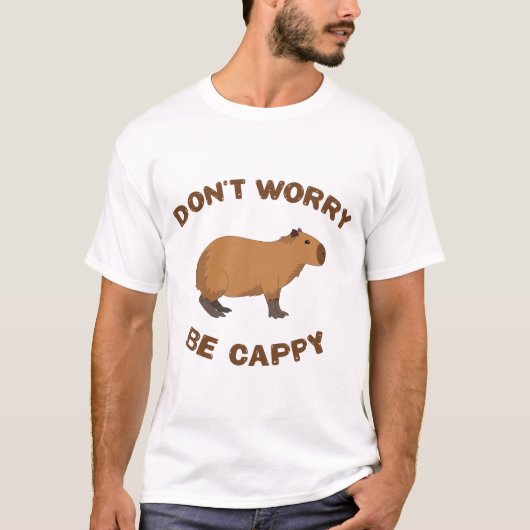 Don't worry, be cappy T-Shirt (Vorderseite)