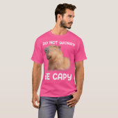 Dont Worry Be Capy Capybara T-Shirt (Vorne ganz)