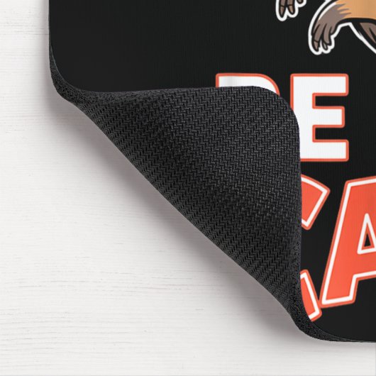 Don't Worry Be Capy Funny Cute Capybara Animal Lov Mousepad (Ecke)