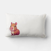 Don't worry be capy lendenkissen (Rückseite)