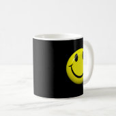 Dont Worry Be Happy Face Kaffeetasse (VorderseiteRechts)