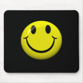 Dont Worry Be Happy Face Mousepad (Vorne)