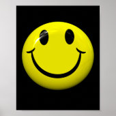 Dont Worry Be Happy Face  Poster (Vorne)