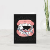 Don't Worry I Practiced This On A Tydont Once Dent Karte (Vorderseite)