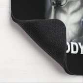 Don't Worry Kitten Daddy's Here Cool Funny Alpha W Mousepad (Ecke)