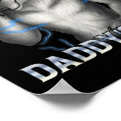 Dont Worry Kitten Daddys Hier Wolf Meme Poster (Ecke)