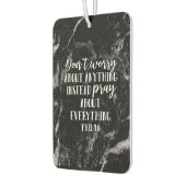 Dont Worry Pray Bible Verse Scripting Christlich Autolufterfrischer (Links)