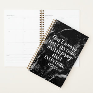 Dont Worry Pray Bible Verse Scripting Christlich Planer
