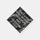 Dont Worry Pray Bible Verse Scripting Christlich Serviette (Ecke)
