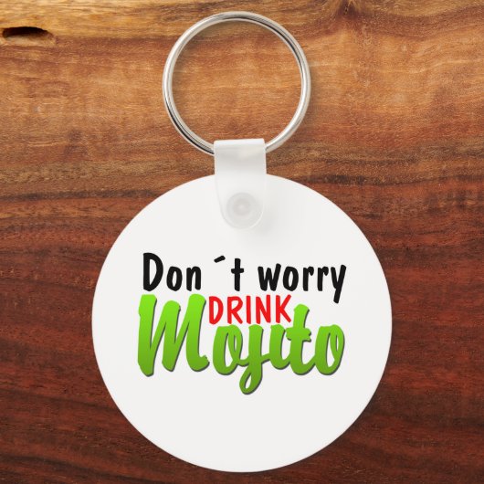 Dont Worry Schlüsselanhänger (Vorderseite)