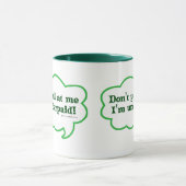 Dont Yell Im Underpaid Tasse (Zentrum)