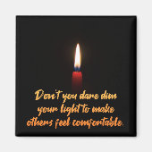 DON'T YOU DARE MAGNET (Vorne)