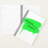 don'tgiveup_youcancussthetime planer (Anzeige)