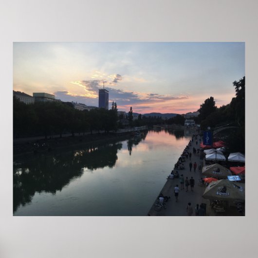 Donube Sunset Poster (Vorne)