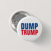 "Donump Trump" Button (Vorne & Hinten)